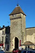 La porte de Benauge hors murs.