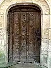 Vantail de la porte.