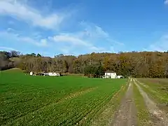 Vers la Garenne.