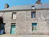Façade Sud du manoir (été 2021)