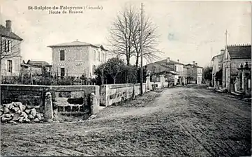 Route de Branne.