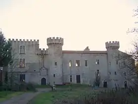 Le château de Guilleragues (fév.&nbsp;2010)