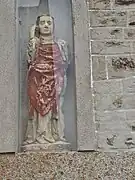Saint Avertin, niche du presbytère