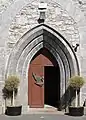 Portail de l'église Saint-Colomba