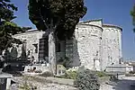 La chapelle fortifiée du XIIe&nbsp;siècle.