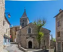 Église Saint-Sauveur de Sévérac-le-Château.