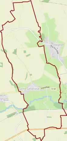 Carte OpenStreetMap