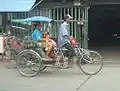 Un tricycle.
