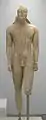 Kouros colossal de Samos. H. 4,75&nbsp;m. Marbre, v. 570. Samos, Vathy, MArch