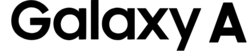 Le logo de la gamme Samsung Galaxy A : "Galaxy A".