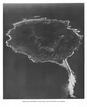 Île San Nicolas (vue aérienne)