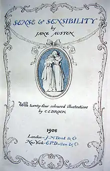 Première de couverture, décorée d'une guirlande