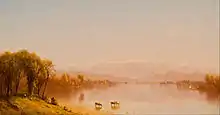 Sanford Robinson Gifford: Indian Summer in the White Mountains, (1862)