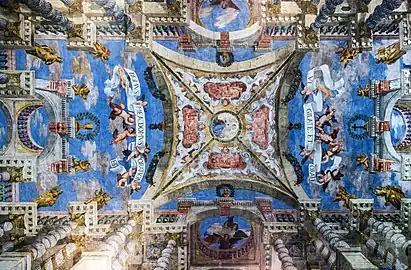 La Jérusalem céleste : plafond du XVIIe&nbsp;siècle