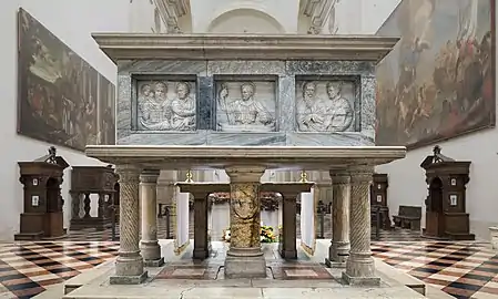 La tombe de Matthias l'apôtre.