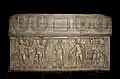 Sarcophage des saisons, marbre.