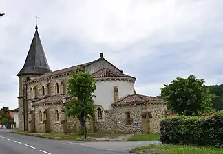 Vue de l'église.