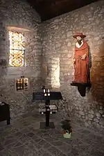 Terre cuite, chapelle saint Pierre transept nord XVIIe&nbsp;siècle.