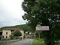 Entrée du hameau de Bruncan