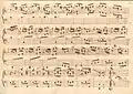 partition manuscrite
