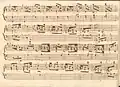partition manuscrite