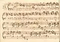 partition manuscrite
