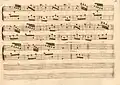partition manuscrite