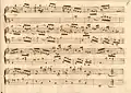 partition manuscrite