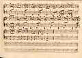partition manuscrite
