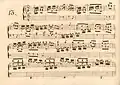 partition manuscrite