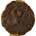 Sceau de Stislas de Weitenmühle (1382)