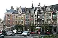 Maisons faisant face à l'Hôtel communal