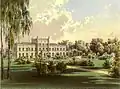 Château de Krüden (de) vers 1860