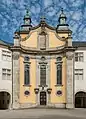La Schlosskirche, dans le Deutschordenskommende Mergentheim&nbsp;(de)