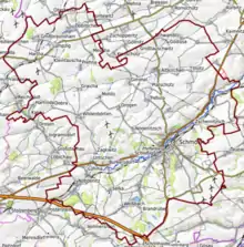 Carte topographique