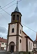 L'église luthérienne.