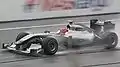 Michael Schumacher lors des qualifications du Grand Prix automobile de Malaisie 2010