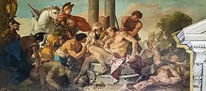 Le Martyre des frères Macchabées Giustino Menescardi