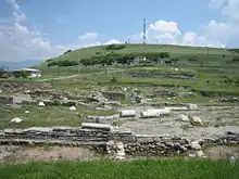 Photographie des ruines de Scupi