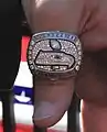 Bague de champion des Seahawks de Seattle.