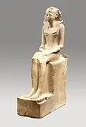 Hatchepsout / Deir el-BahariCalcaire cristallinH. 195&nbsp;cm. Met