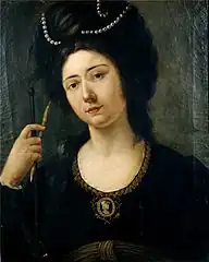 Irene Parenti Duclos&nbsp;(en), avec médaillon de Minerve, 1783