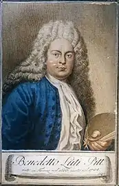 G. D. Campiglia, P. A. Pazzi, C. Lasinio, Autoportrait  de Benedetto Luti.