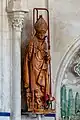 Saint Nicolas - Bois sculpté du XVIe&nbsp;siècle.