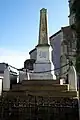 Monument aux morts devant l'église (janv.&nbsp;2012)