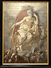 Allégorie de la noblesse par Thomas Couture, entre 1867 et 1876.