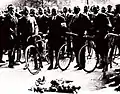 1921 - les trois premiers vainqueurs, Garin, Terront, et Georget