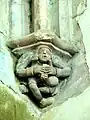 Croisillon nord, cul-de-lampe au nord-ouest.