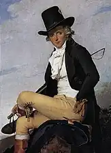 Pierre (III) Seriziat (Portrait de Pierre Sériziat par David, 1795, Musée du Louvre).