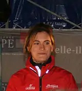 Servane Escoffier, née à Saint-Malo, navigatrice.